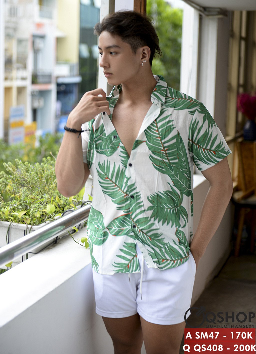 Áo Sơ mi đi biển Khế Store Thời Trang Nam Cao Cấp #7 Áo Sơ mi đi biển Khế Store Thời Trang Nam Cao Cấp
